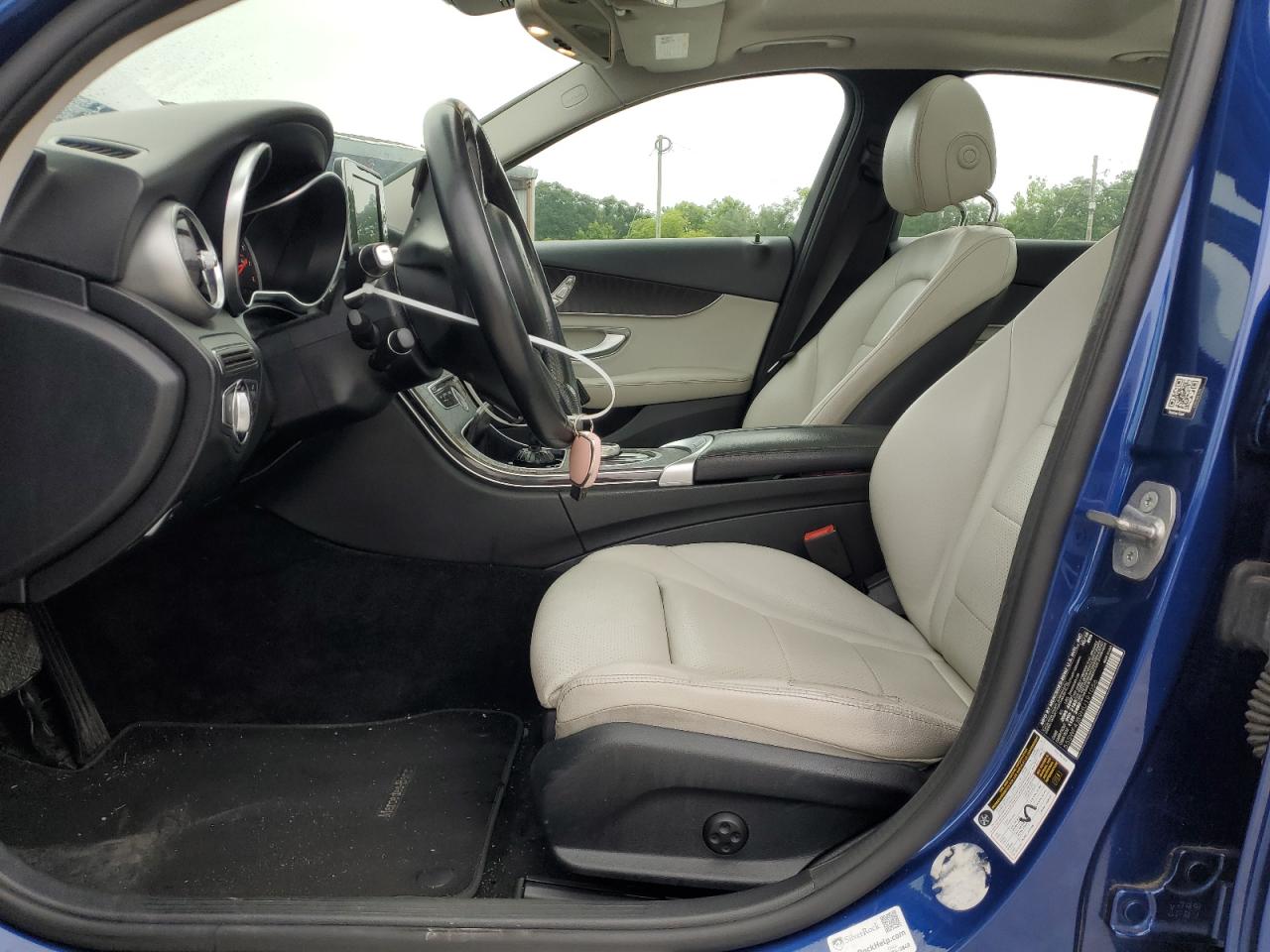 2017 Mercedes-Benz C 300 VIN: 55SWF4JB9HU191056 Lot: 63682254