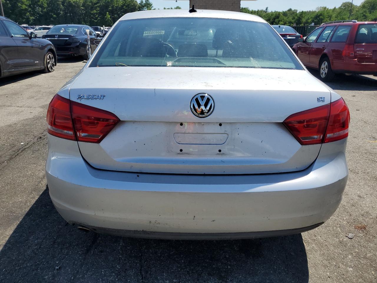 2013 Volkswagen Passat Se VIN: 1VWBP7A33DC031346 Lot: 61290844