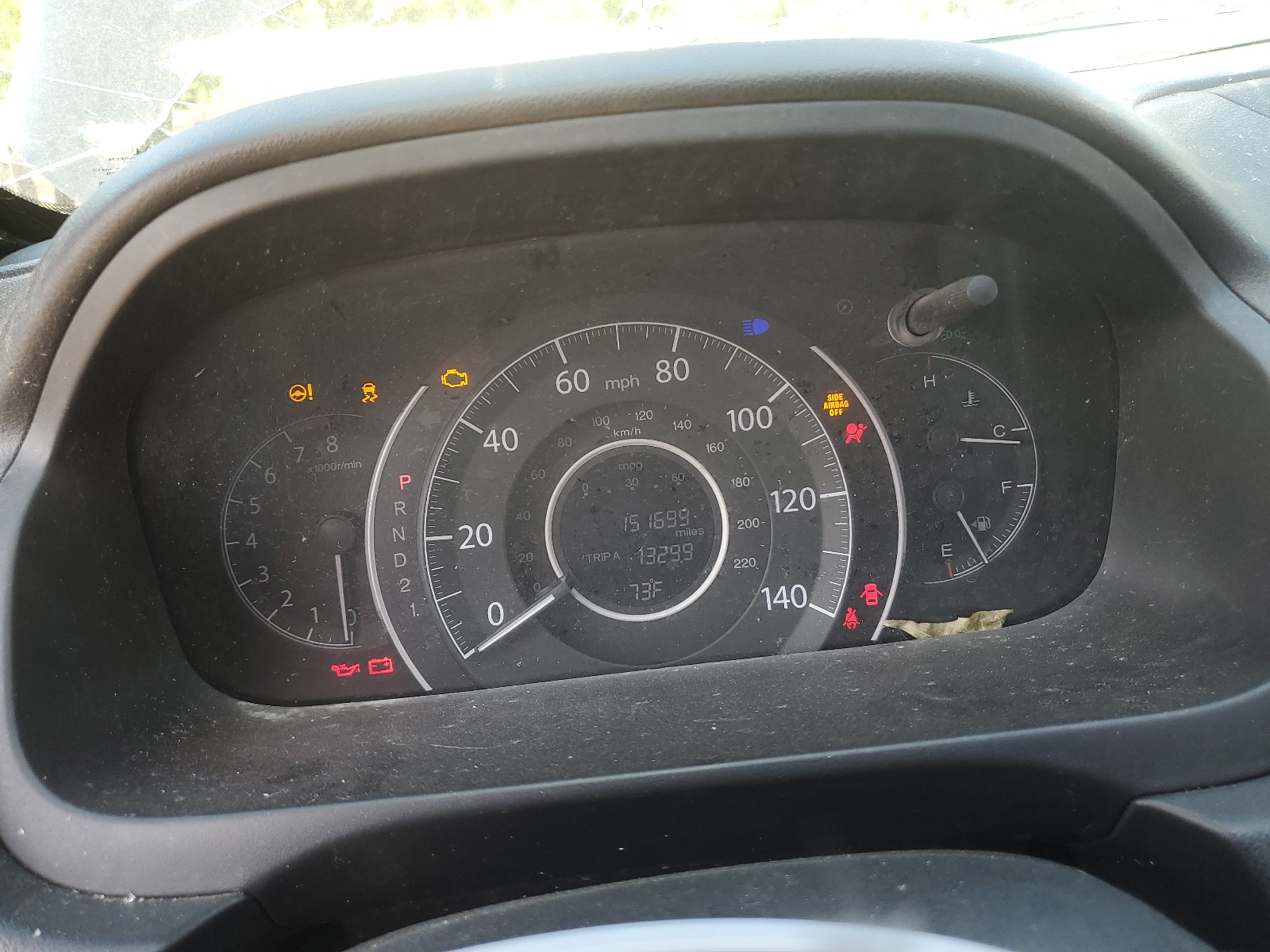 2HKRM4H55DH664418 2013 Honda Cr-V Ex