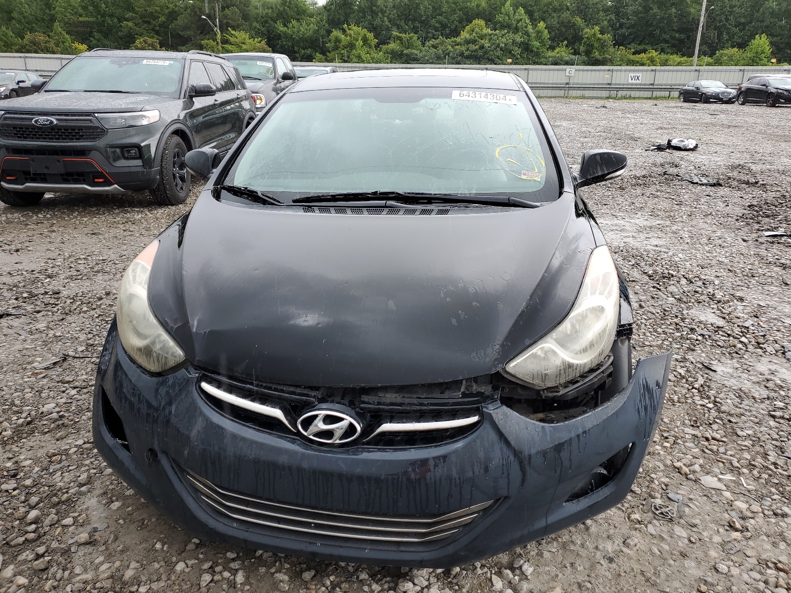 2013 Hyundai Elantra Gls vin: KMHDH4AE0DU024904