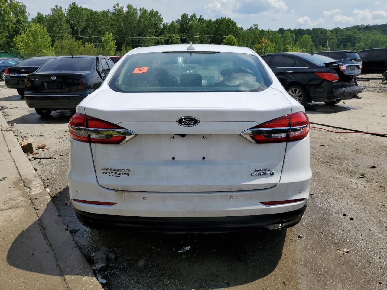 2019 Ford Fusion Sel VIN: 3FA6P0MU5KR259871 Lot: 61034714