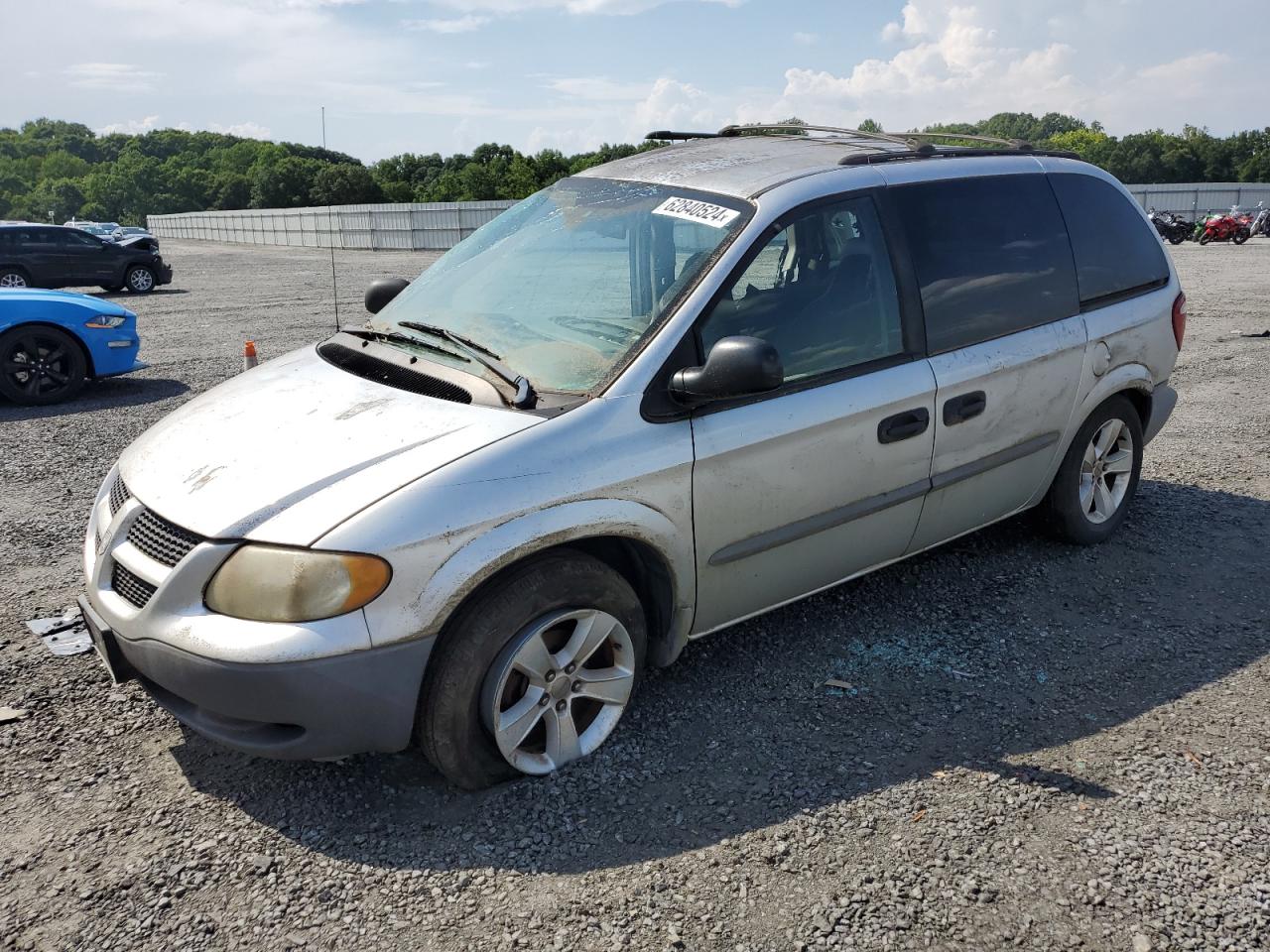 2002 Dodge Caravan Se VIN: 1B4GP25B72B740729 Lot: 62840524