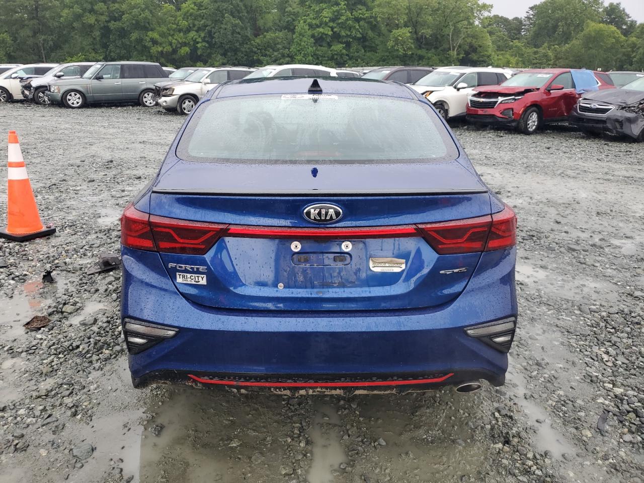 2021 Kia Forte Gt Line VIN: 3KPF34AD6ME356797 Lot: 61615954