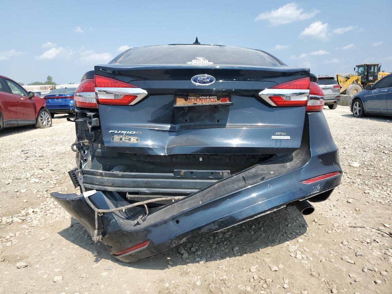 2020 Ford Fusion Se VIN: 3FA6P0HD9LR235763 Lot: 61808704