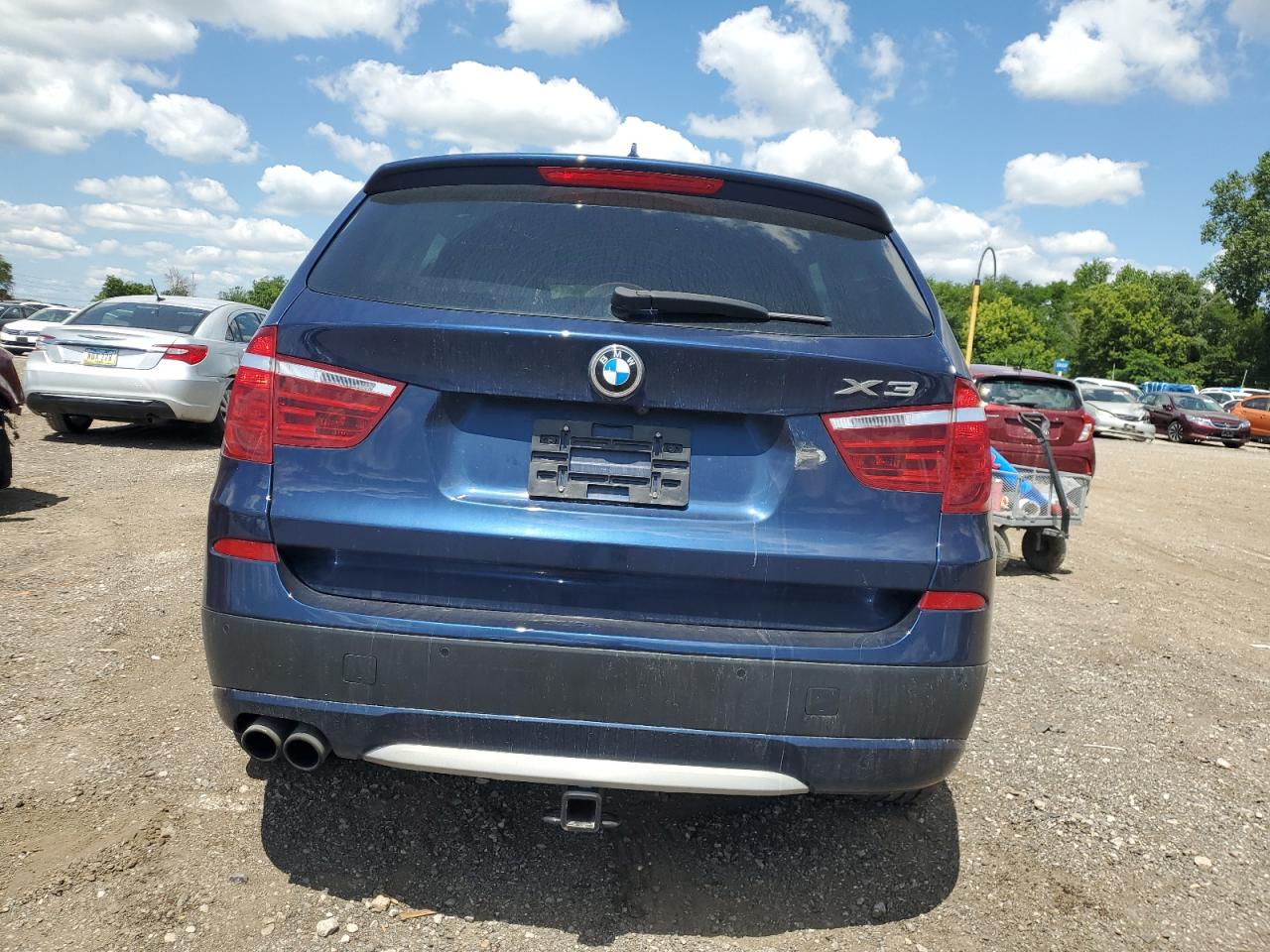 2013 BMW X3 xDrive28I VIN: 5UXWX9C55D0A11942 Lot: 63617164