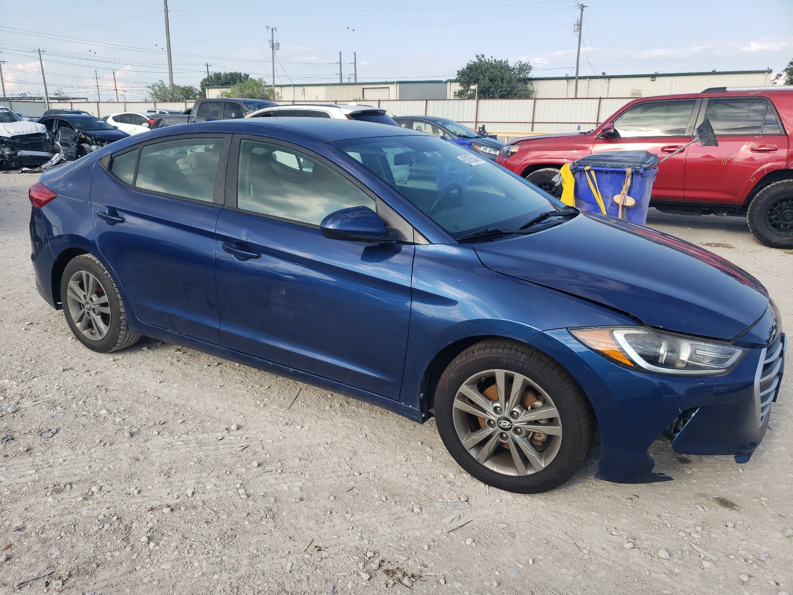 2018 Hyundai Elantra Sel vin: 5NPD84LF0JH240106