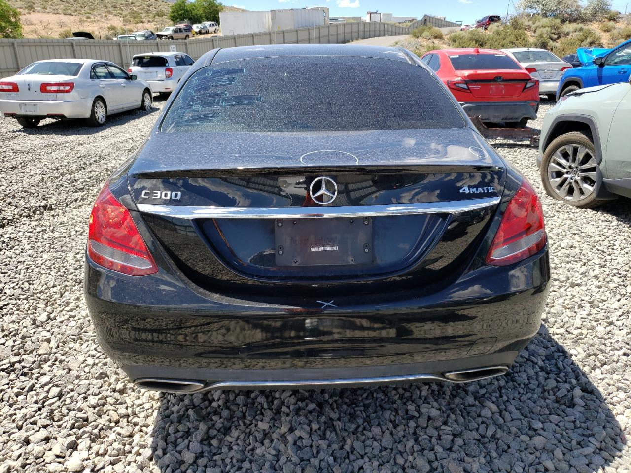 2017 Mercedes-Benz C 300 4Matic VIN: 55SWF4KB8HU207553 Lot: 62951884