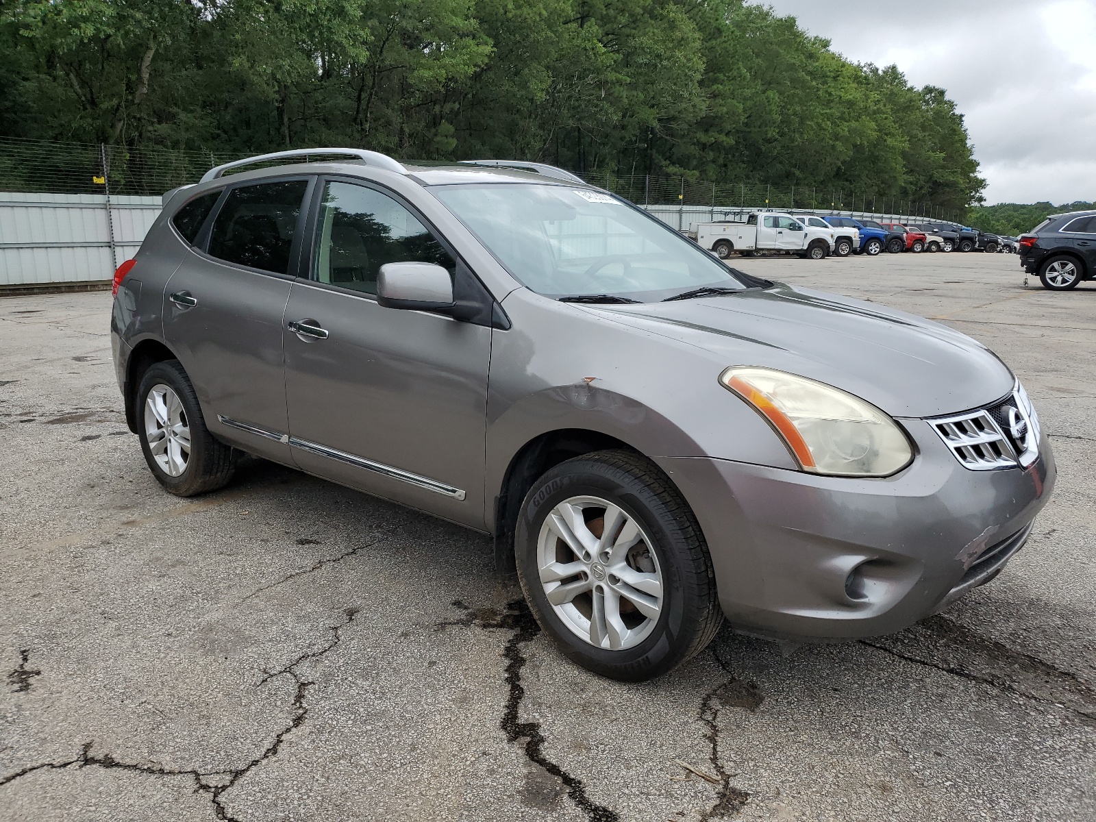 2012 Nissan Rogue S vin: JN8AS5MT5CW604990