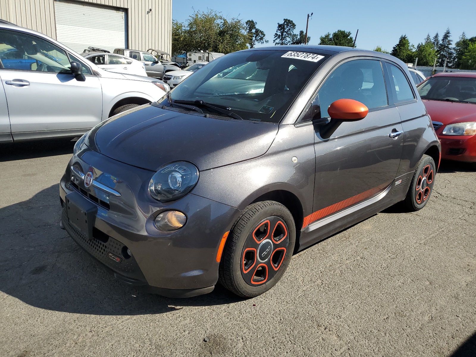 2014 Fiat 500 Electric vin: 3C3CFFGEXET267077