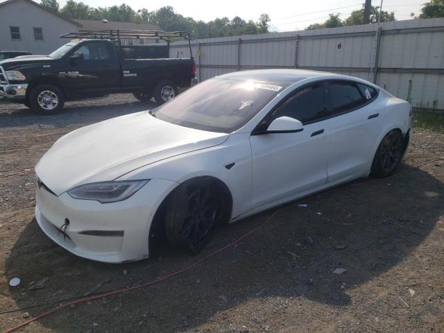  TESLA MODEL S 2022 Білий