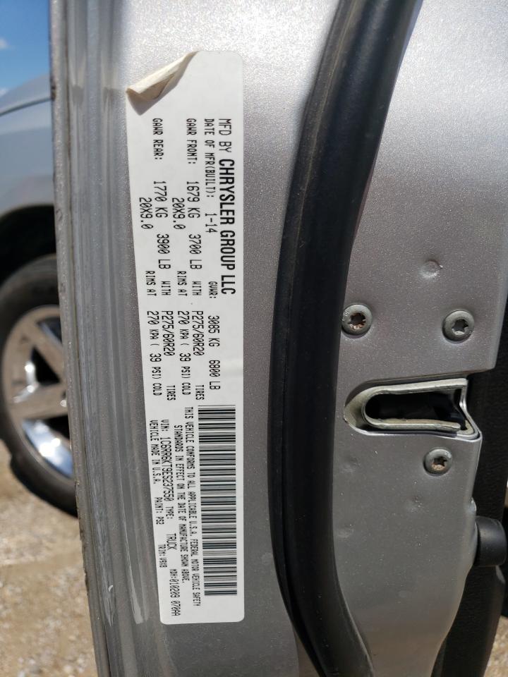 2014 Ram 1500 St VIN: 1C6RR6KT9ES237550 Lot: 61821854