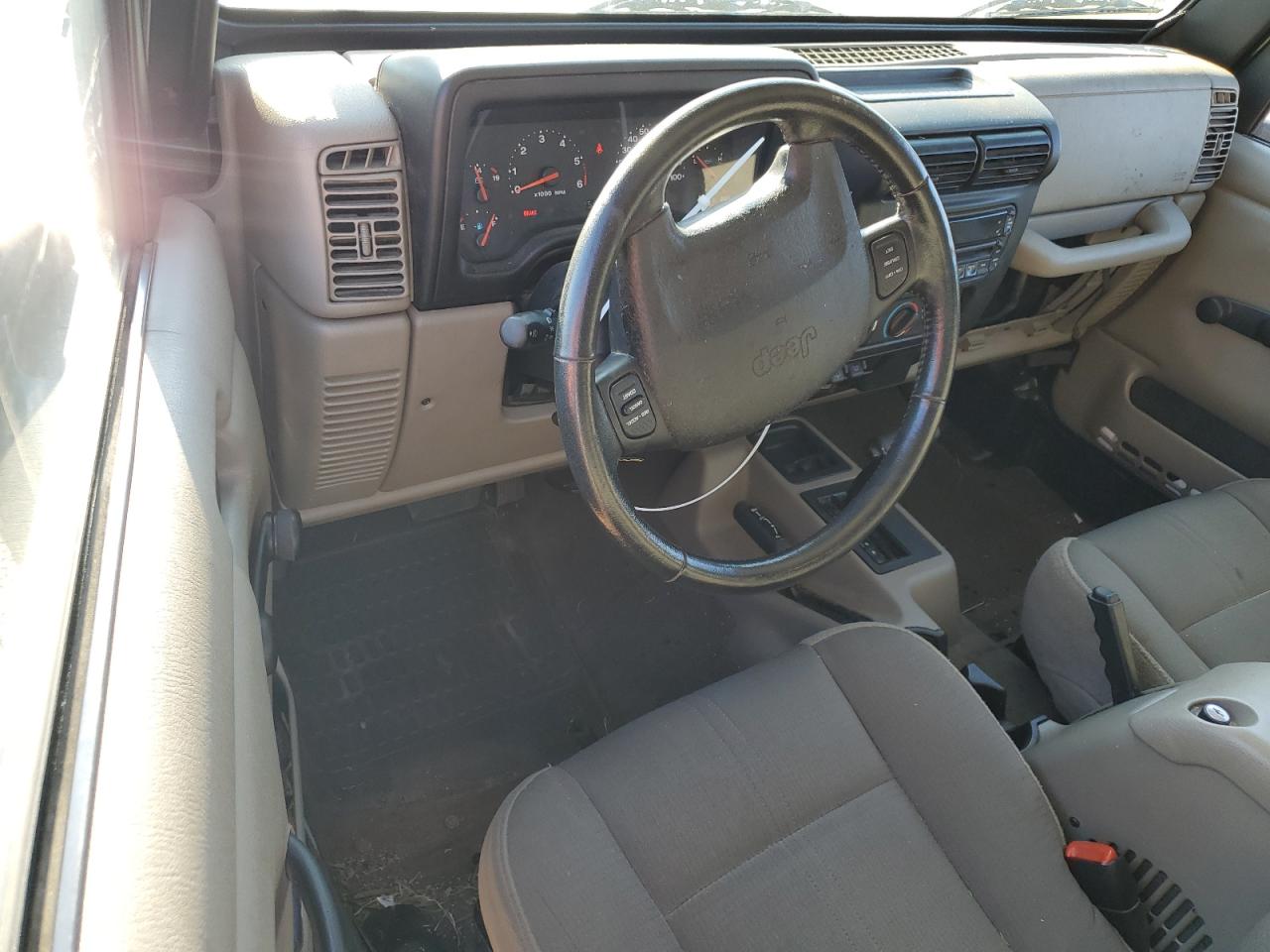 2003 Jeep Wrangler / Tj Sahara VIN: 1J4FA59SX3P334955 Lot: 62099634