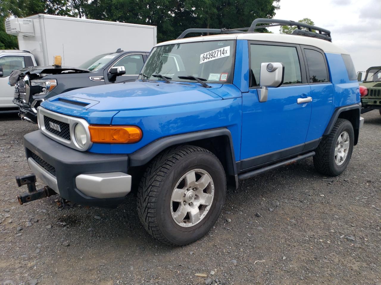 2007 Toyota Fj Cruiser VIN: JTEBU11F770052172 Lot: 64392714