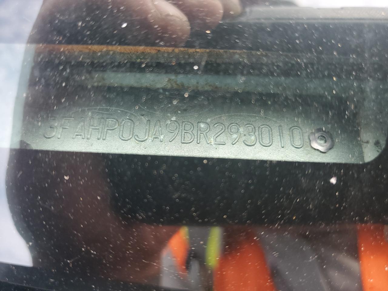 2011 Ford Fusion Sel VIN: 3FAHP0JA9BR293010 Lot: 62855734