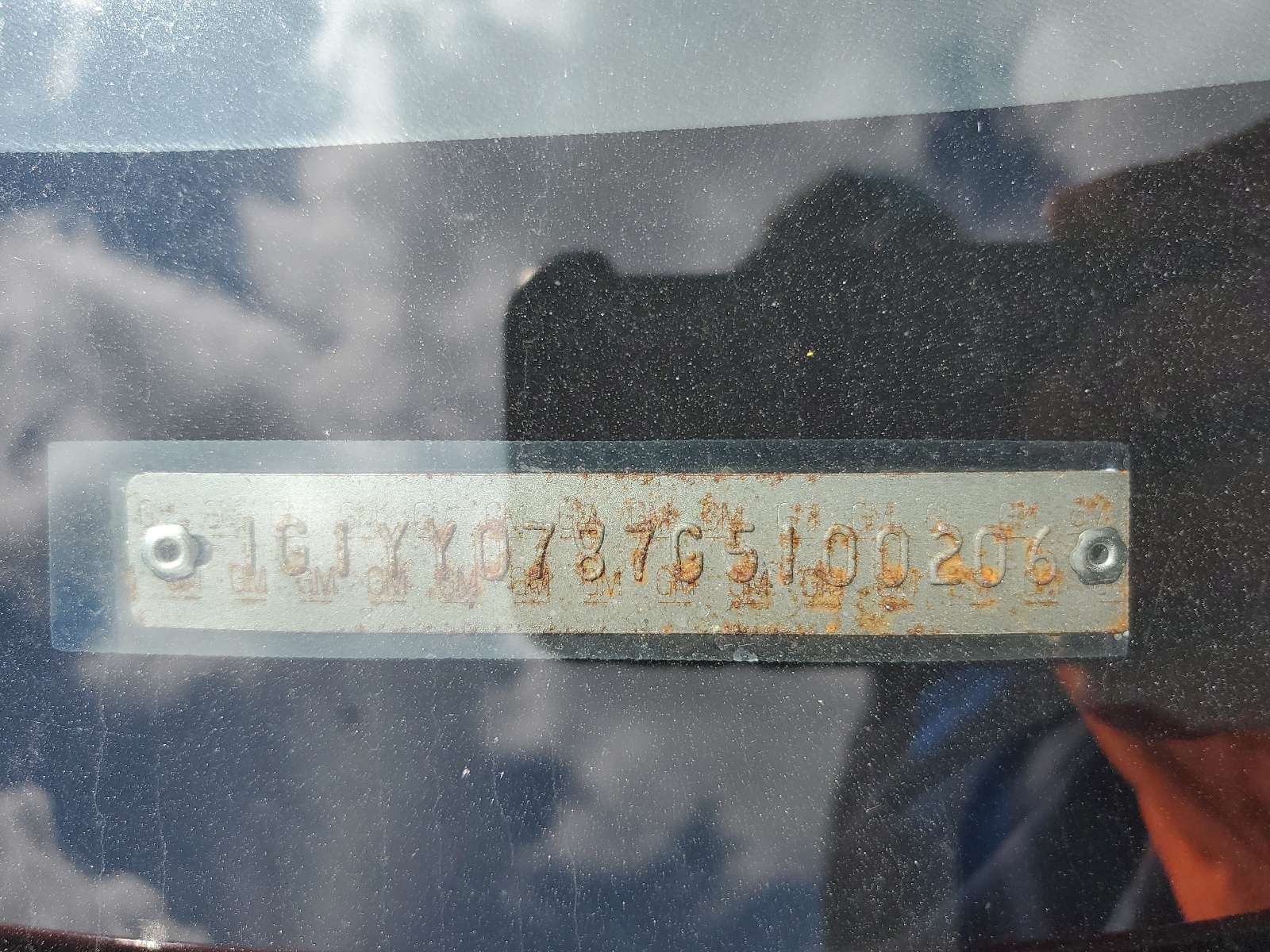 1G1YY0787G5100206 1986 Chevrolet Corvette