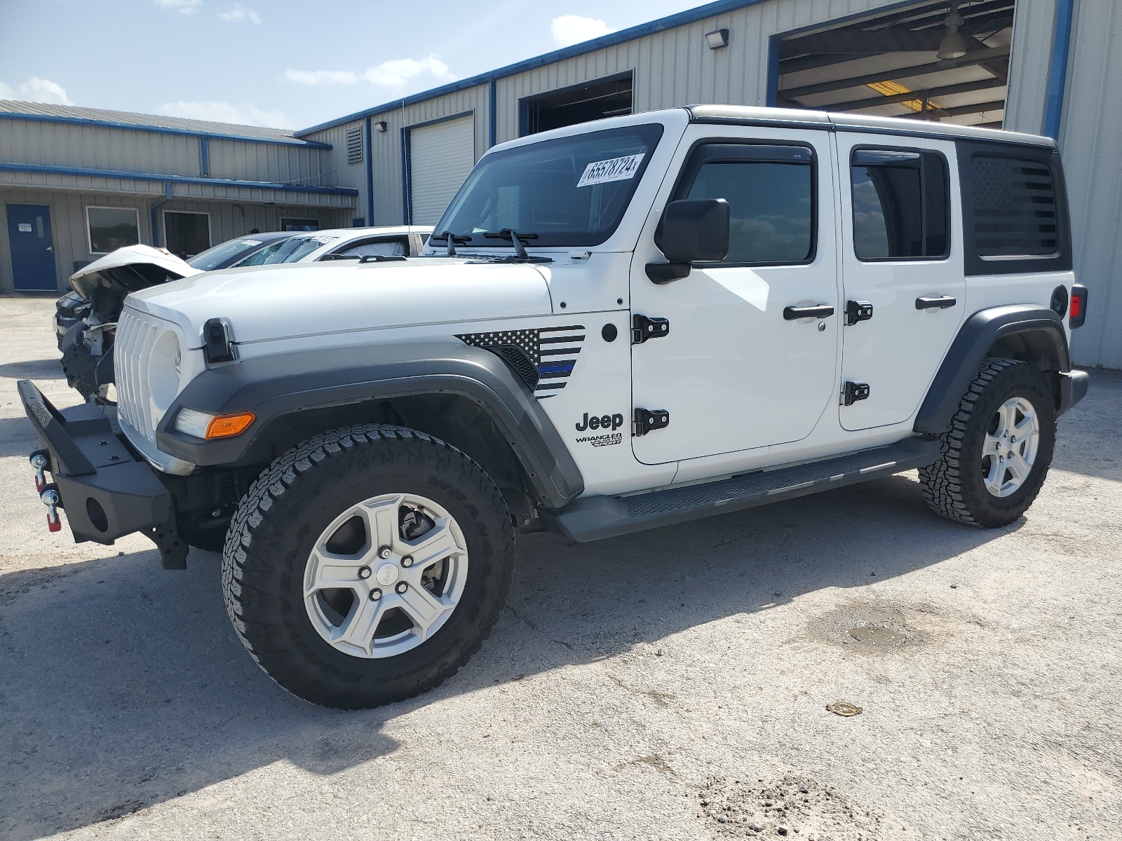 2021 Jeep Wrangler Unlimited Sport vin: 1C4HJXDN3MW786524