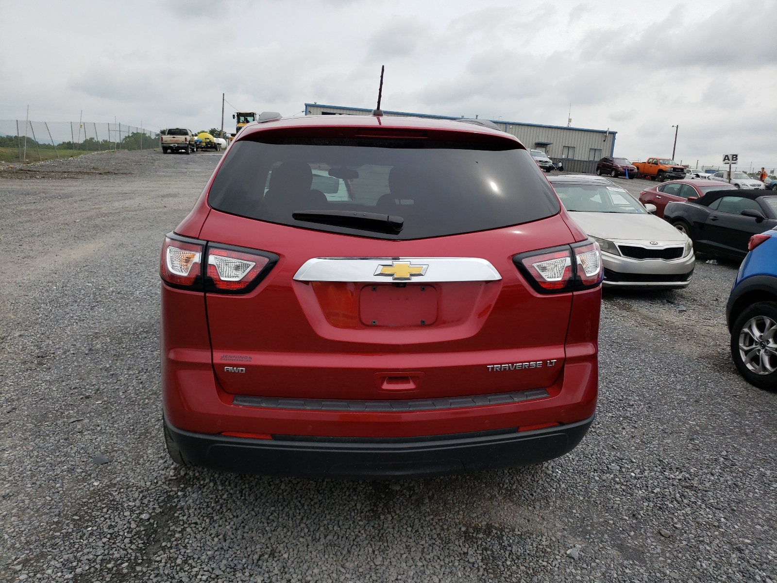 1GNKVGKD8DJ268918 2013 Chevrolet Traverse Lt