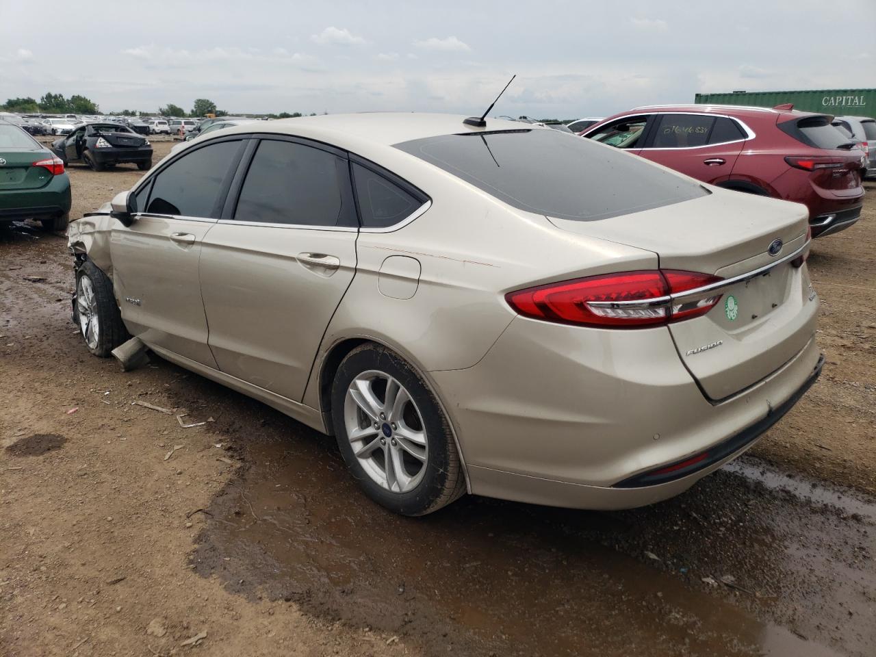 3FA6P0LU4JR235383 2018 FORD FUSION - Image 2