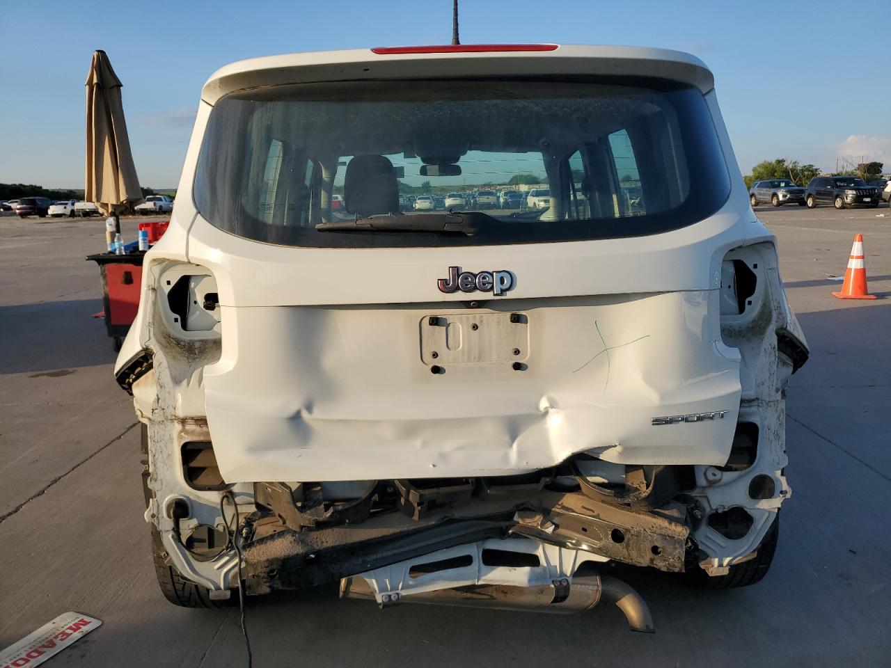 2017 Jeep Renegade Sport VIN: ZACCJAABXHPG22482 Lot: 61671044