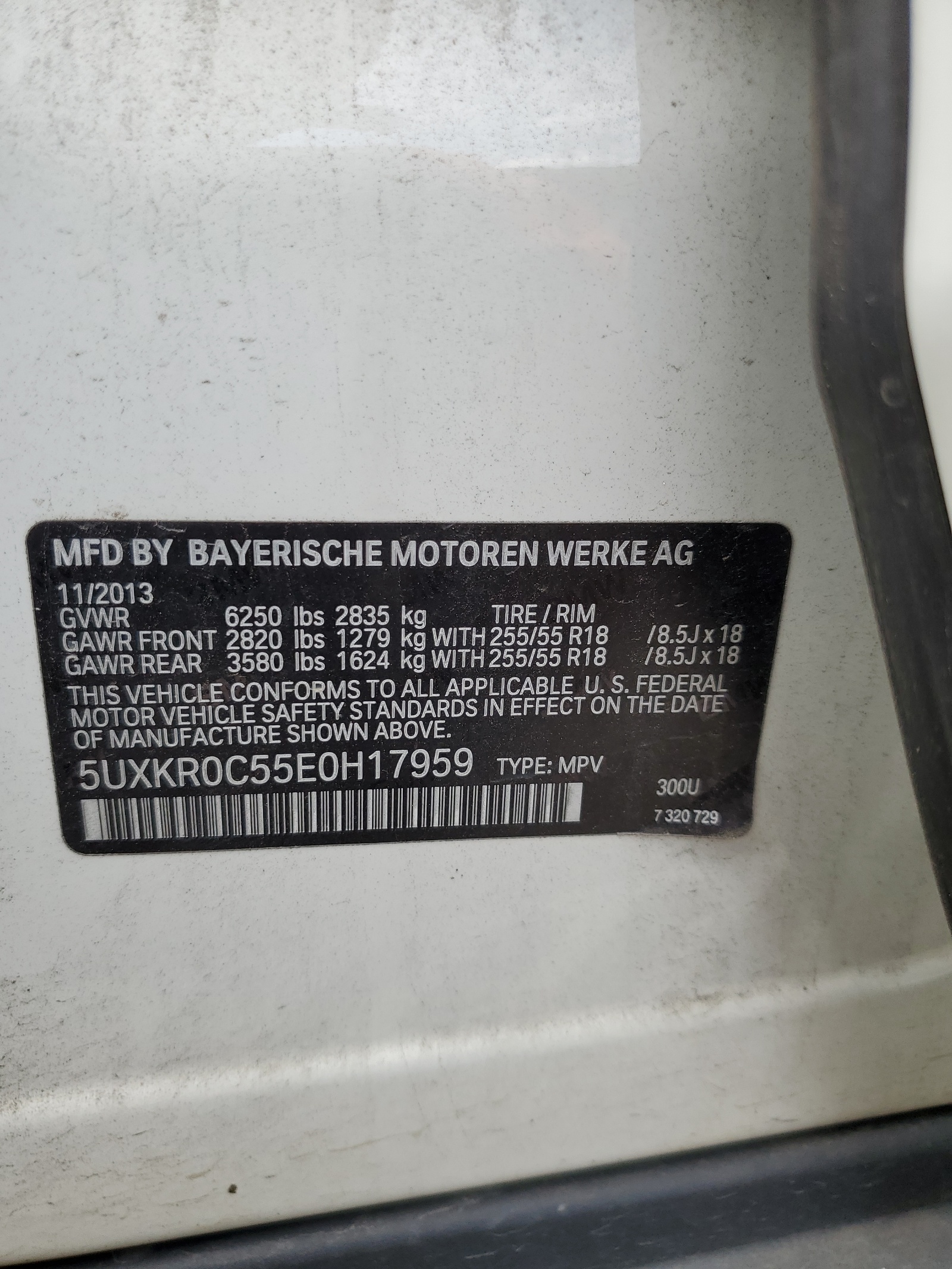 5UXKR0C55E0H17959 2014 BMW X5 xDrive35I