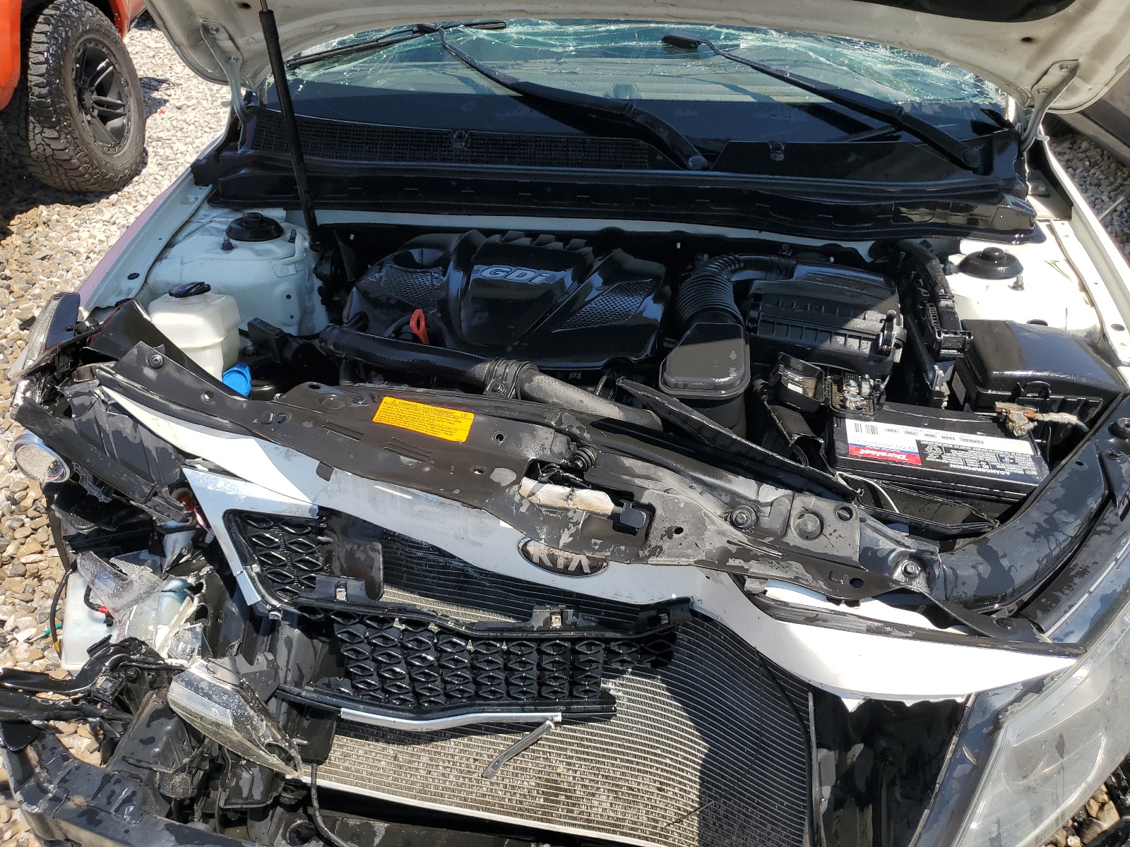 KNAGM4A71D5374581 2013 Kia Optima Lx