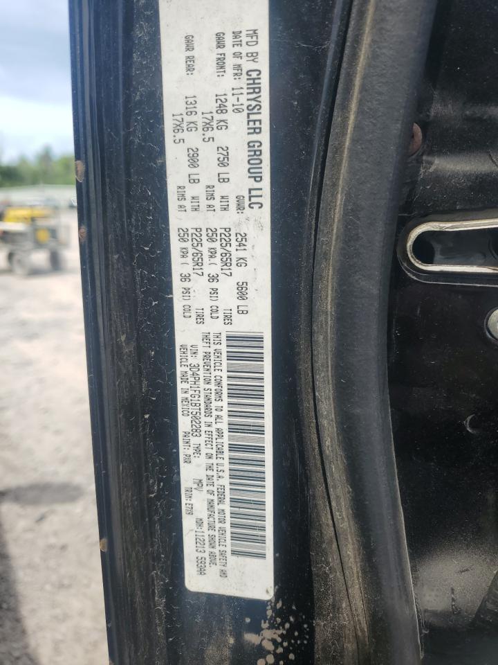 2011 Dodge Journey Mainstreet VIN: 3D4PH1FG1BT502283 Lot: 60968744