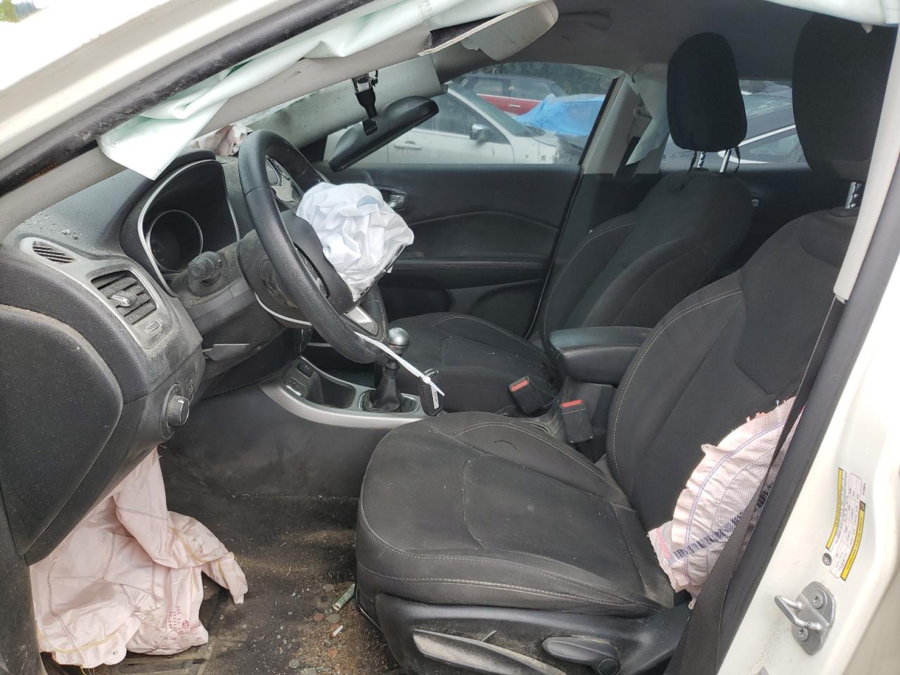 2018 Jeep Compass Sport VIN: 3C4NJCABXJT125015 Lot: 62097634