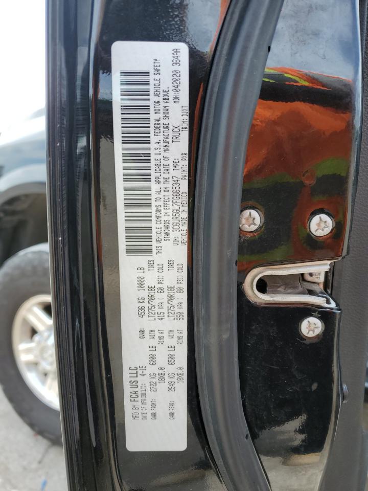 2015 Ram 2500 Longhorn VIN: 3C6UR5GL7FG665347 Lot: 64151994