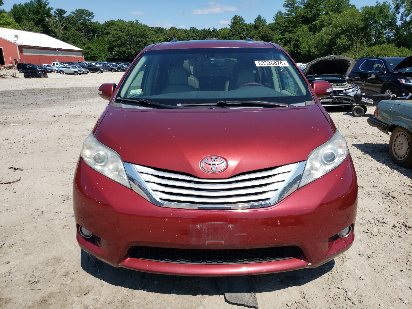 5TDDK3DC8ES087037 2014 Toyota Sienna Xle