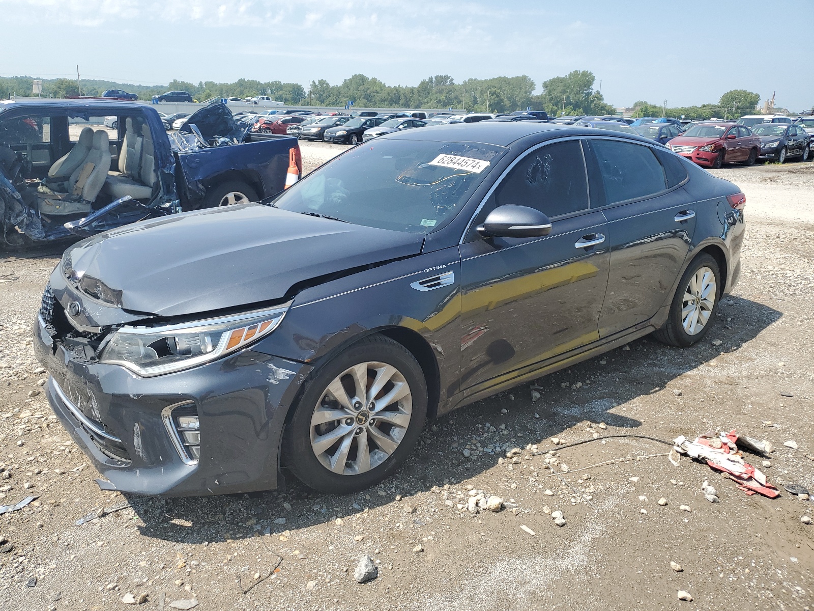 2018 Kia Optima Lx vin: 5XXGT4L37JG231111