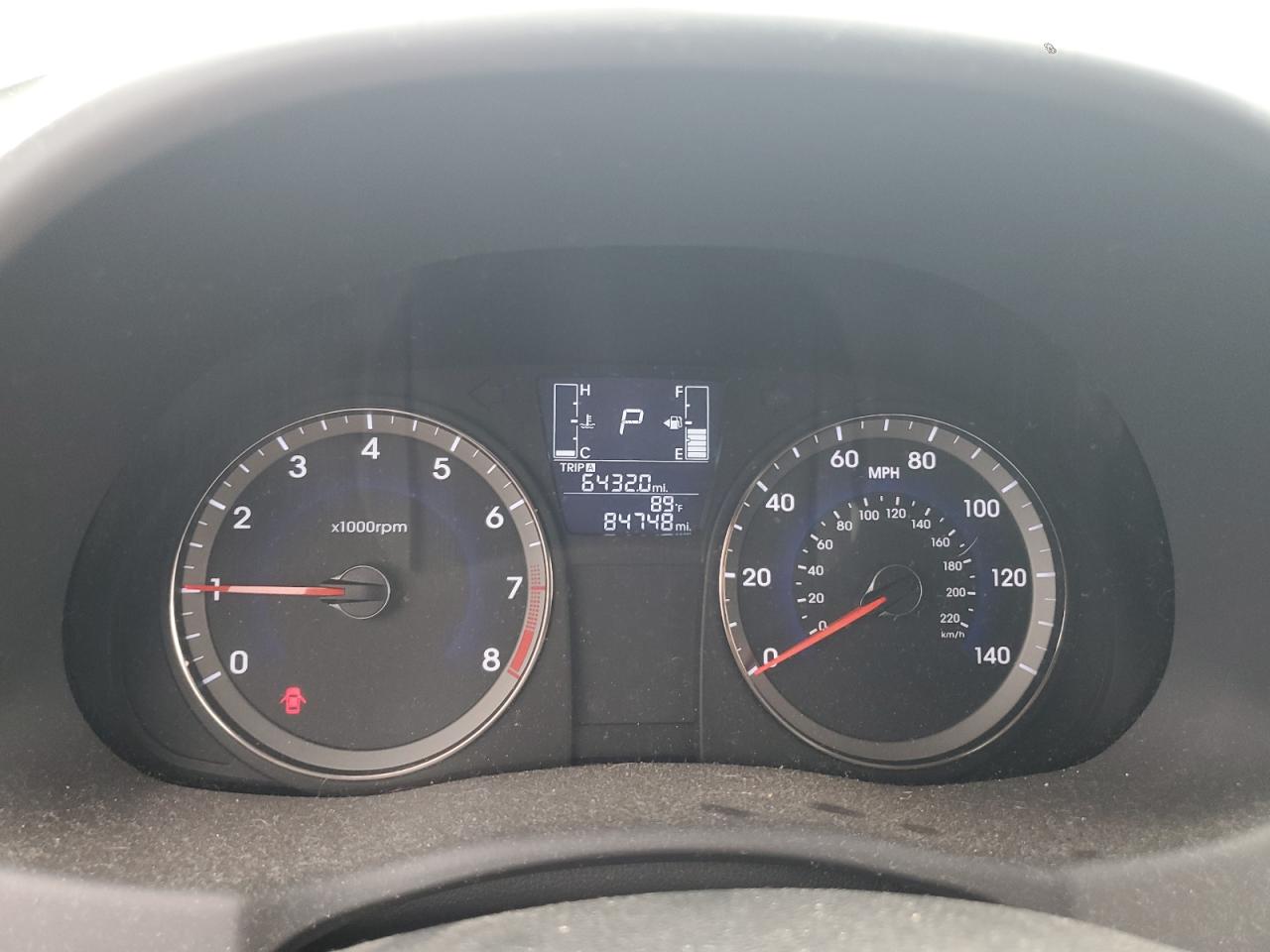 2015 Hyundai Accent Gls VIN: KMHCT4AE4FU917252 Lot: 64080184