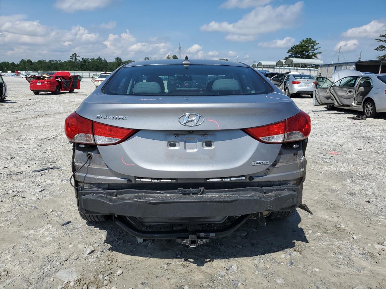 2012 Hyundai Elantra Gls VIN: KMHDH4AE5CU283032 Lot: 61013274