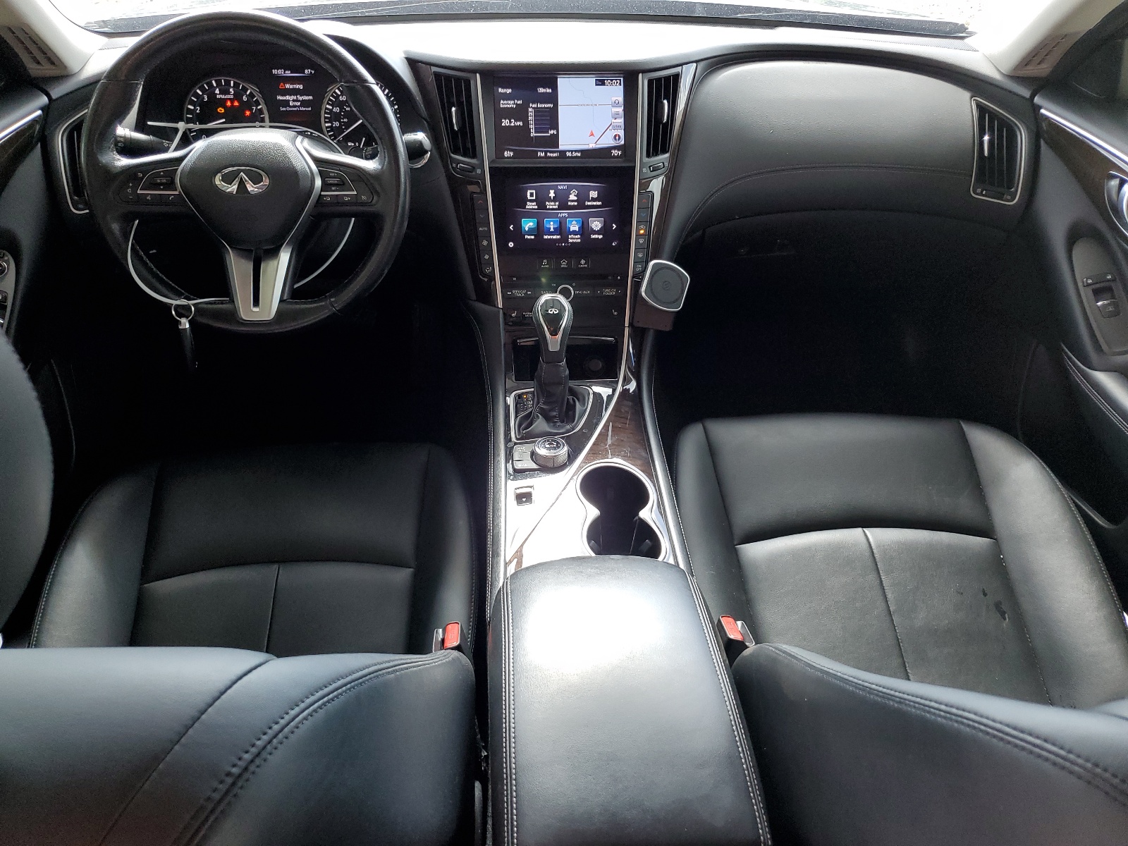 JN1EV7ARXJM435313 2018 Infiniti Q50 Luxe