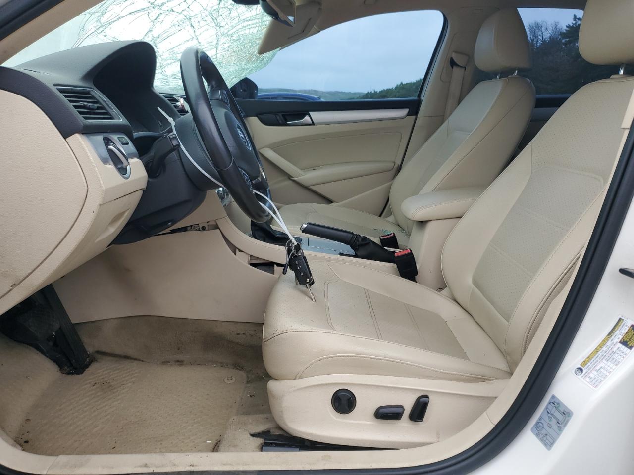 2012 Volkswagen Passat Se VIN: 1VWBP7A37CC096506 Lot: 61910624