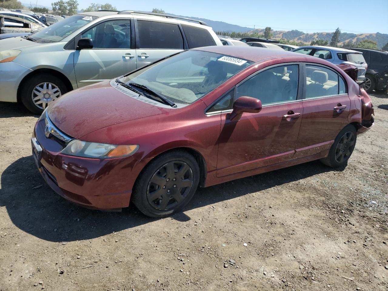 2008 Honda Civic Lx VIN: 1HGFA16548L023518 Lot: 63065934