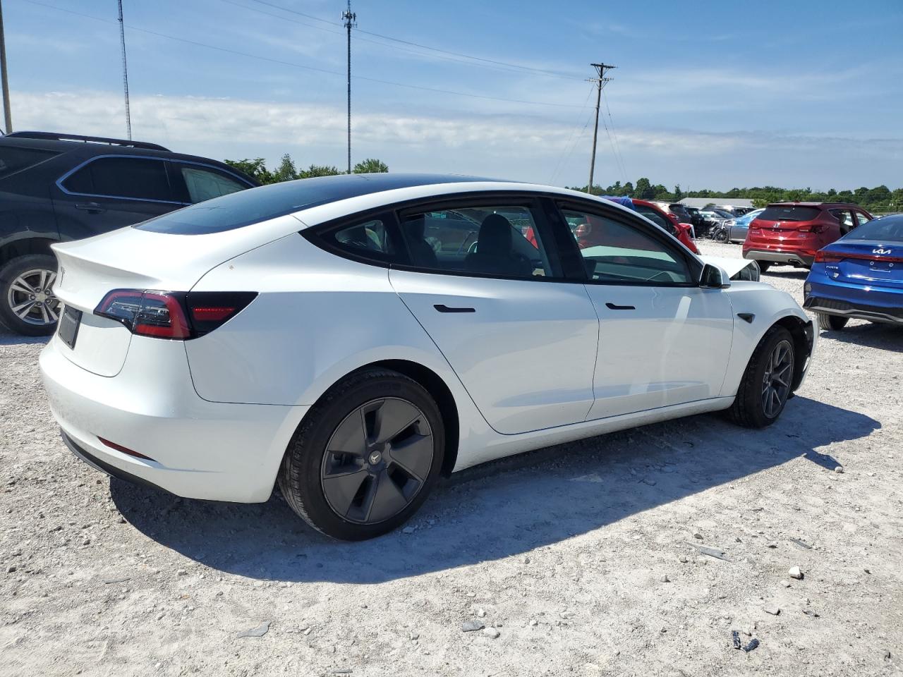 VIN 5YJ3E1EA9PF547074 2023 TESLA MODEL 3 no.3