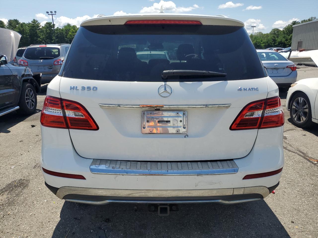 2015 Mercedes-Benz Ml 350 4Matic VIN: 4JGDA5HBXFA448388 Lot: 63393494
