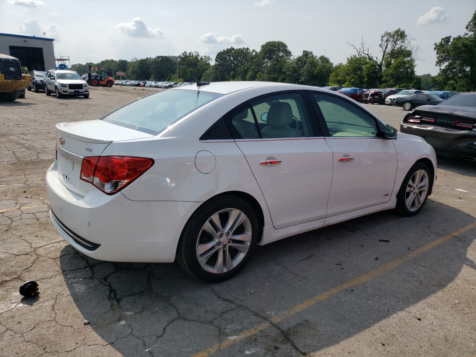 2014 Chevrolet Cruze Ltz vin: 1G1PG5SB1E7150941