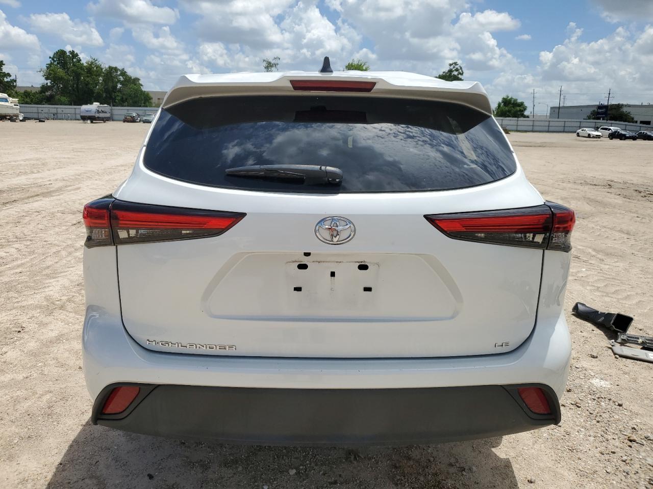 2022 Toyota Highlander L VIN: 5TDZZRAH6NS542617 Lot: 65246724