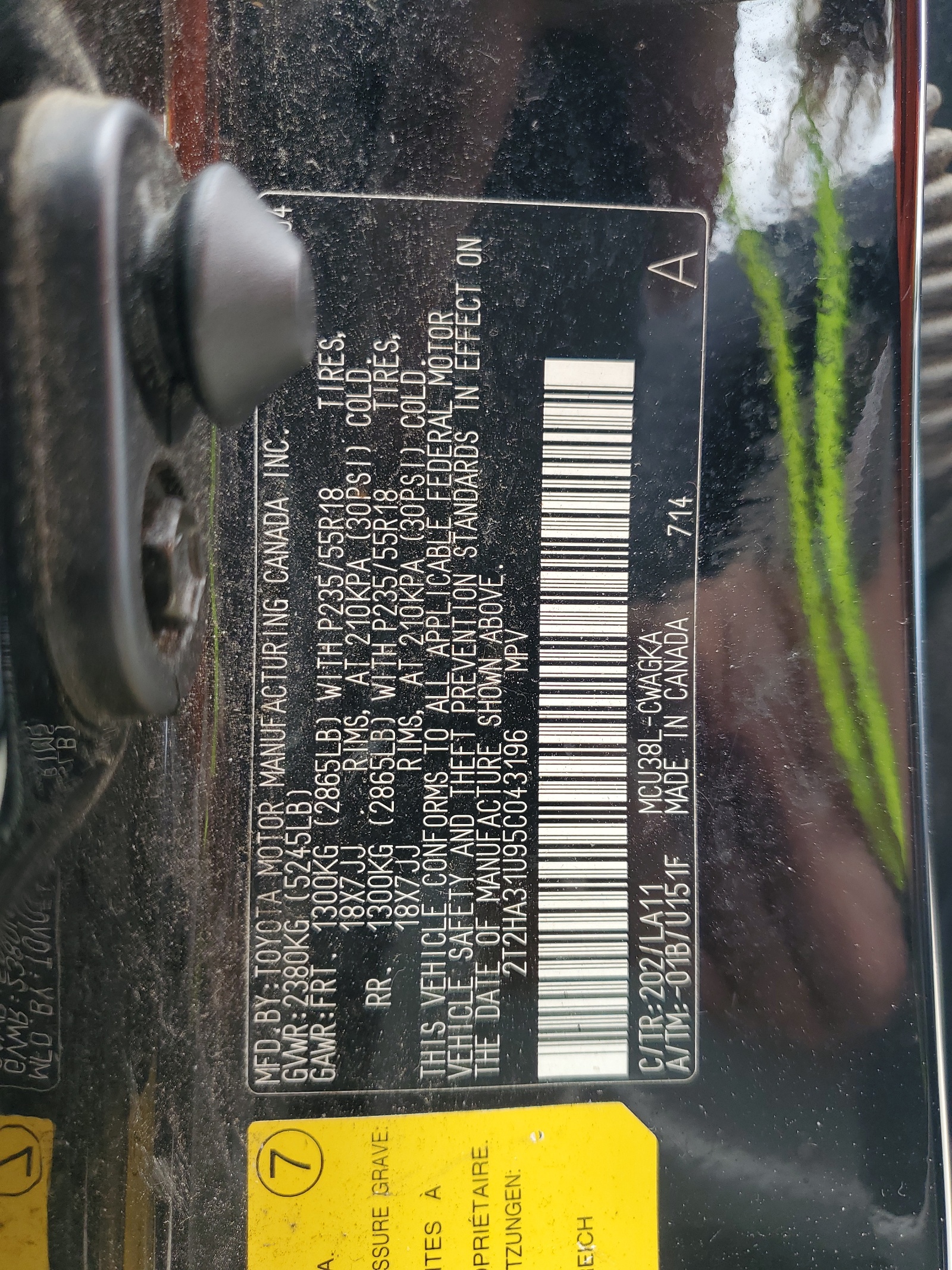 2T2HA31U95C043196 2005 Lexus Rx 330