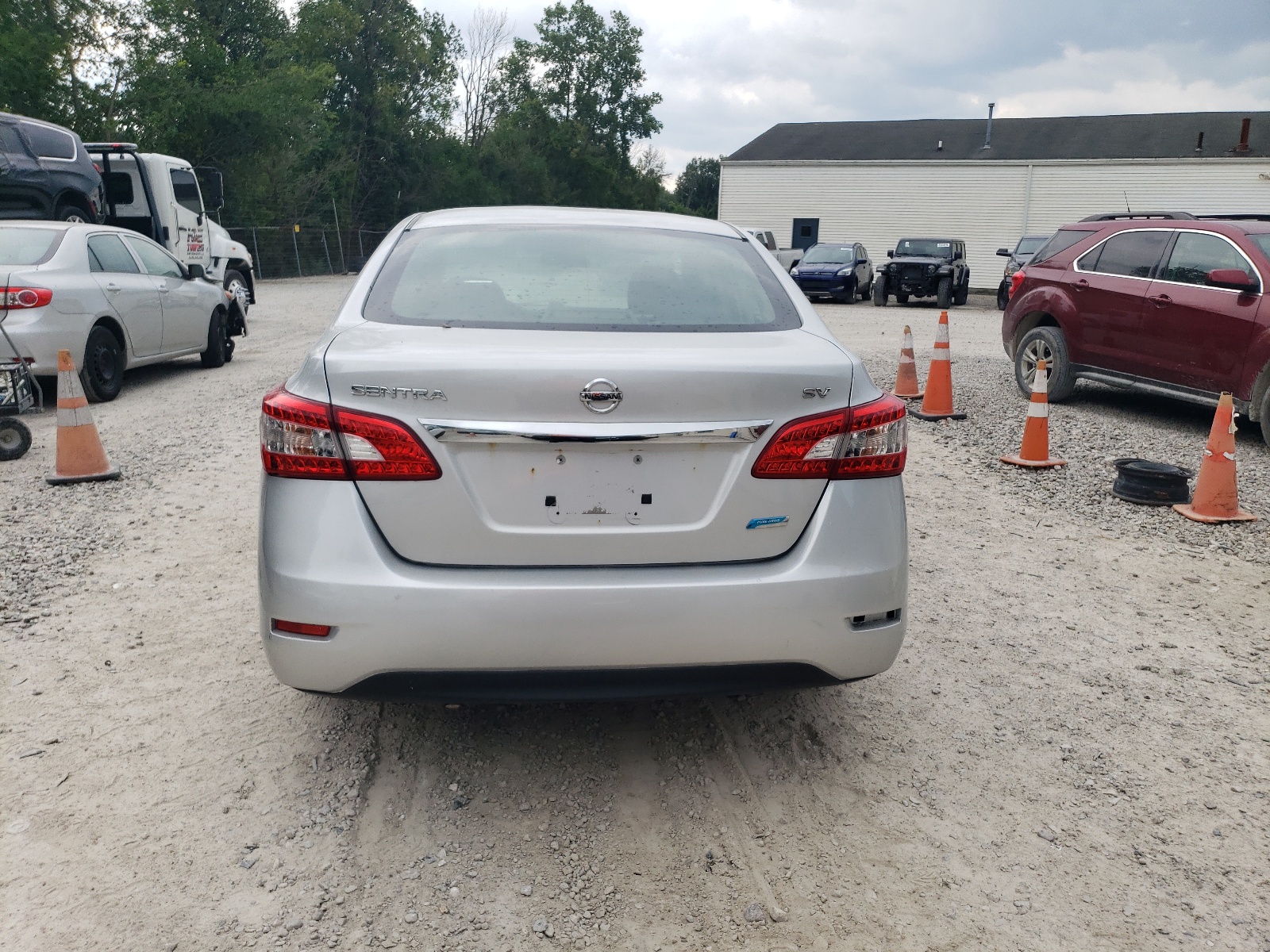 2014 Nissan Sentra S vin: 3N1AB7AP6EL671513