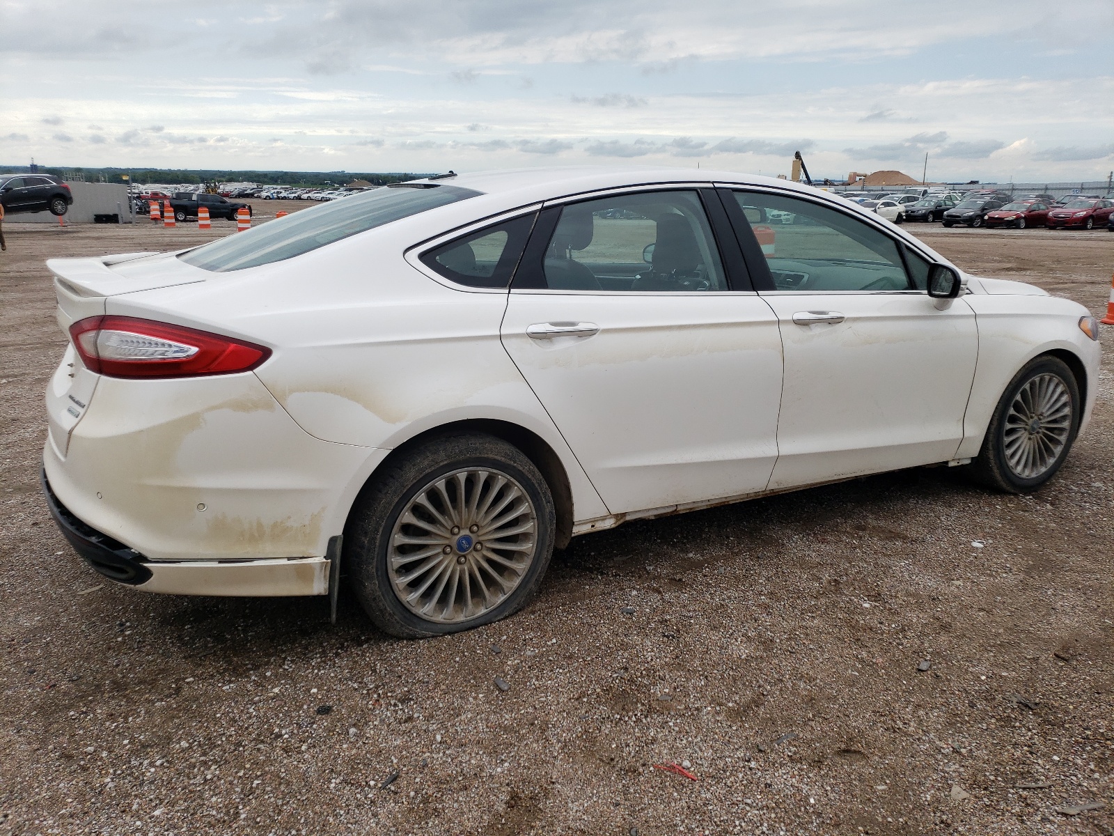 2013 Ford Fusion Titanium vin: 3FA6P0K90DR163535