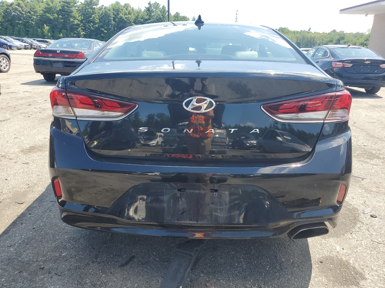 5NPE34AFXJH620527 2018 Hyundai Sonata Sport