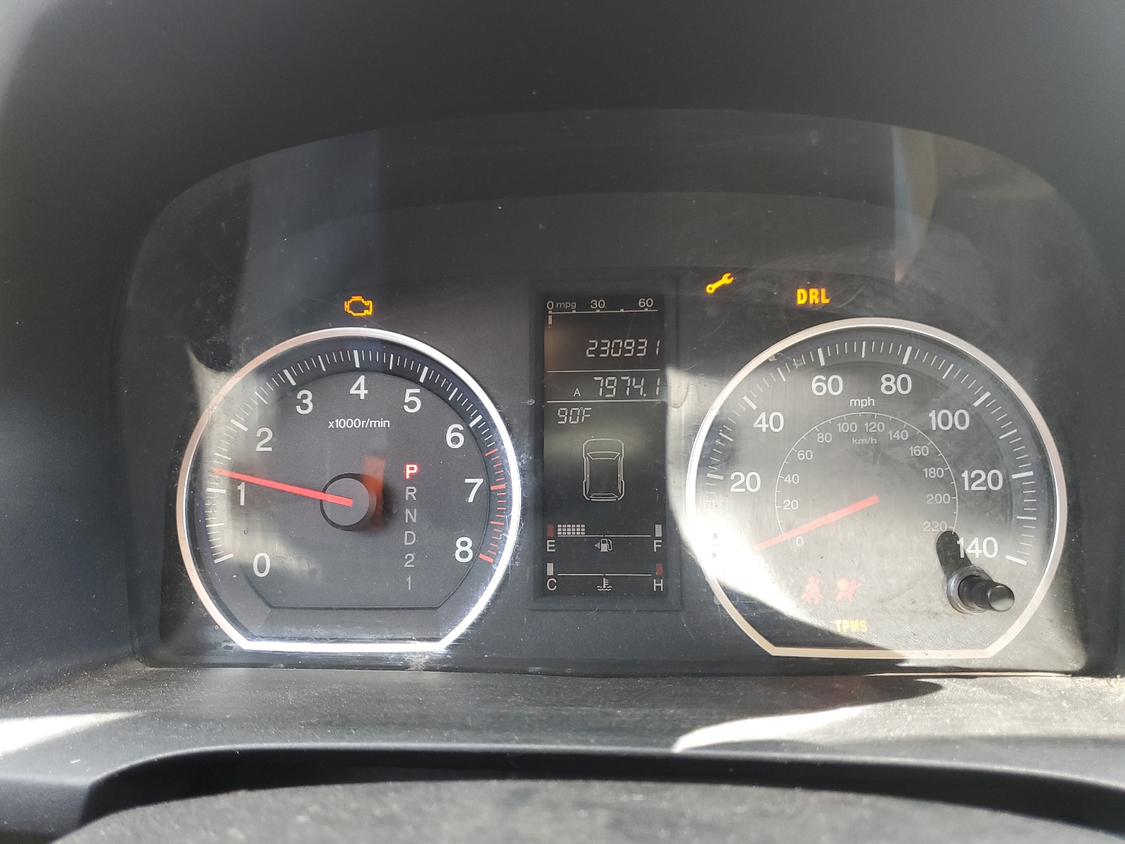 JHLRE38727C078321 2007 Honda Cr-V Exl