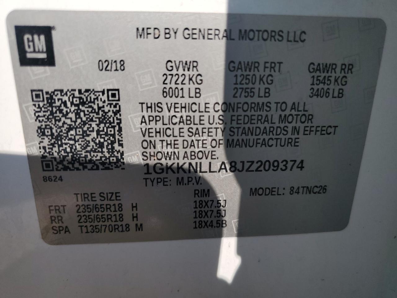 2018 GMC Acadia - Image 13