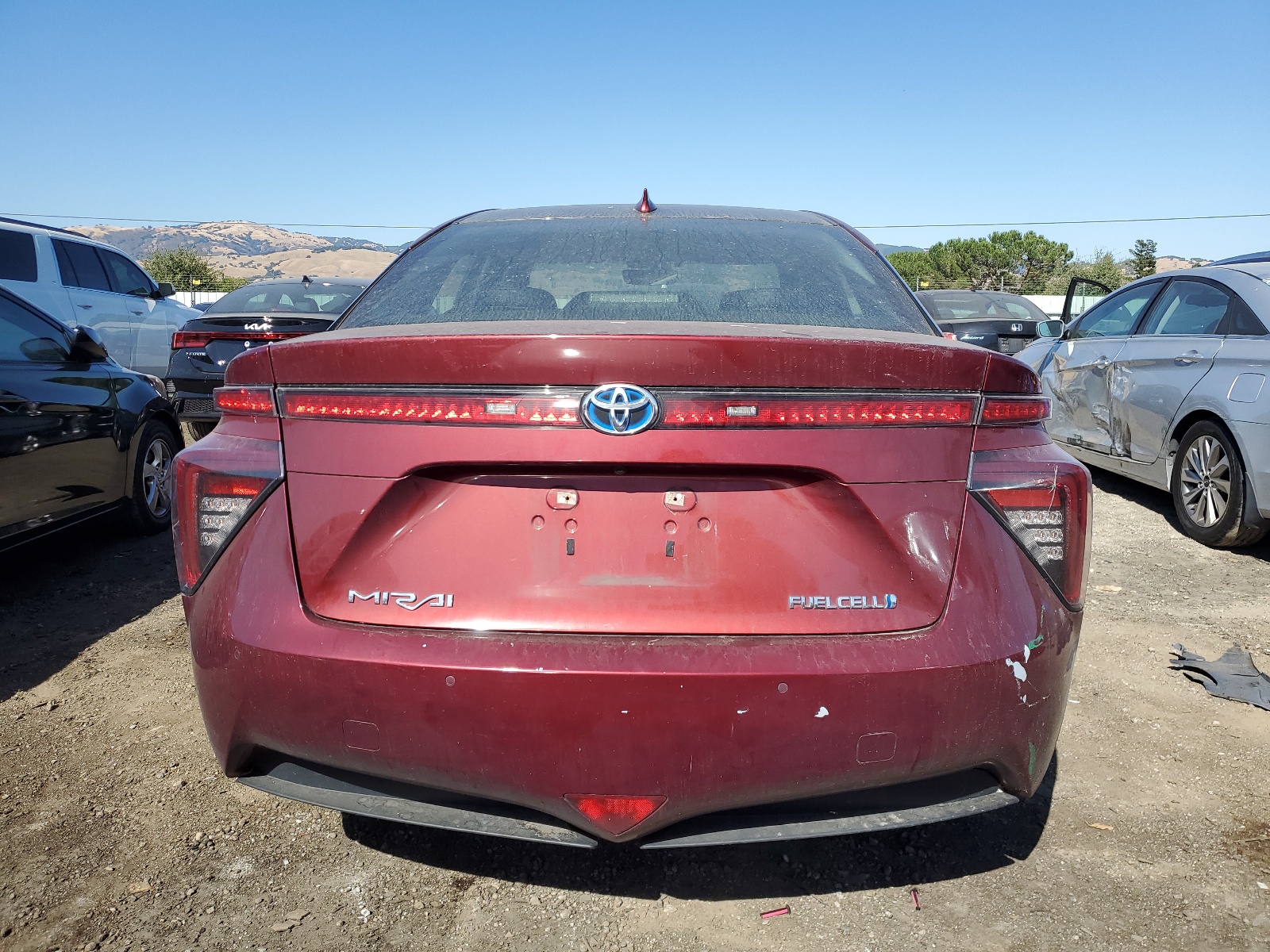 2017 Toyota Mirai vin: JTDBVRBD7HA003188