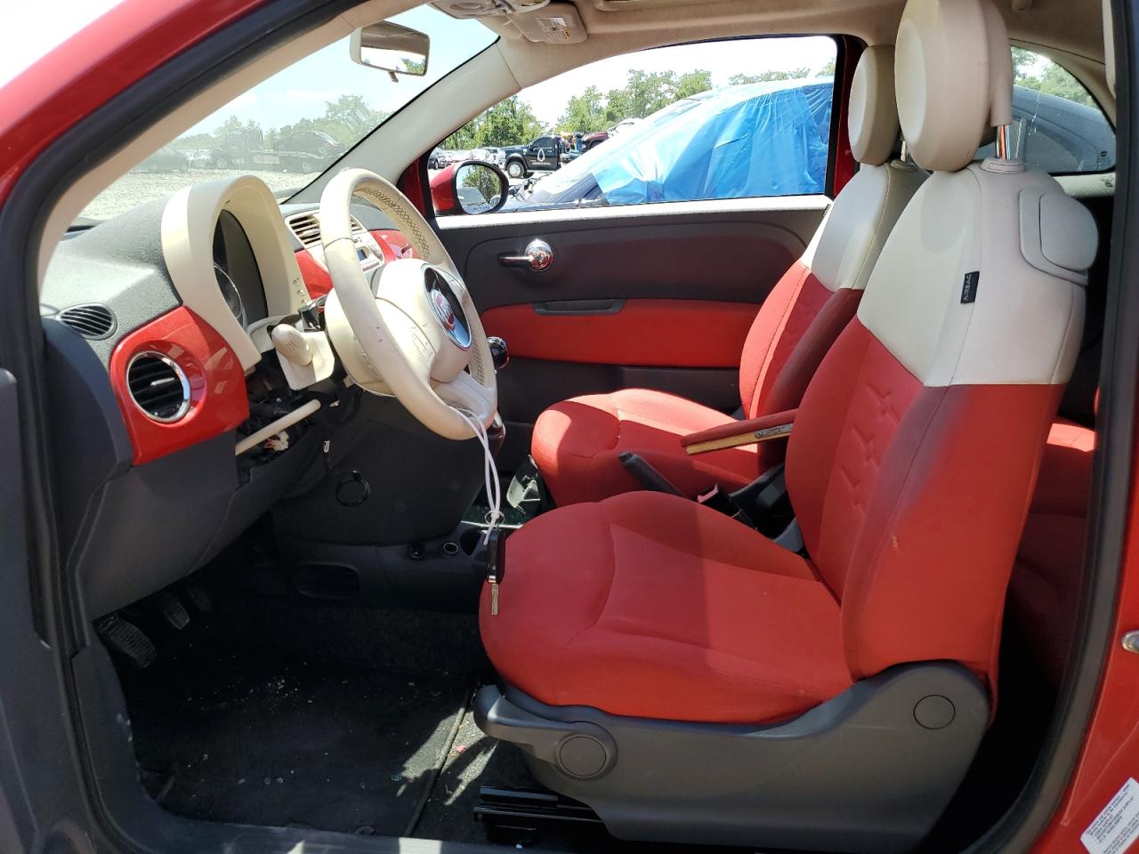 2012 Fiat 500 Pop VIN: 3C3CFFAR5CT141976 Lot: 61017384