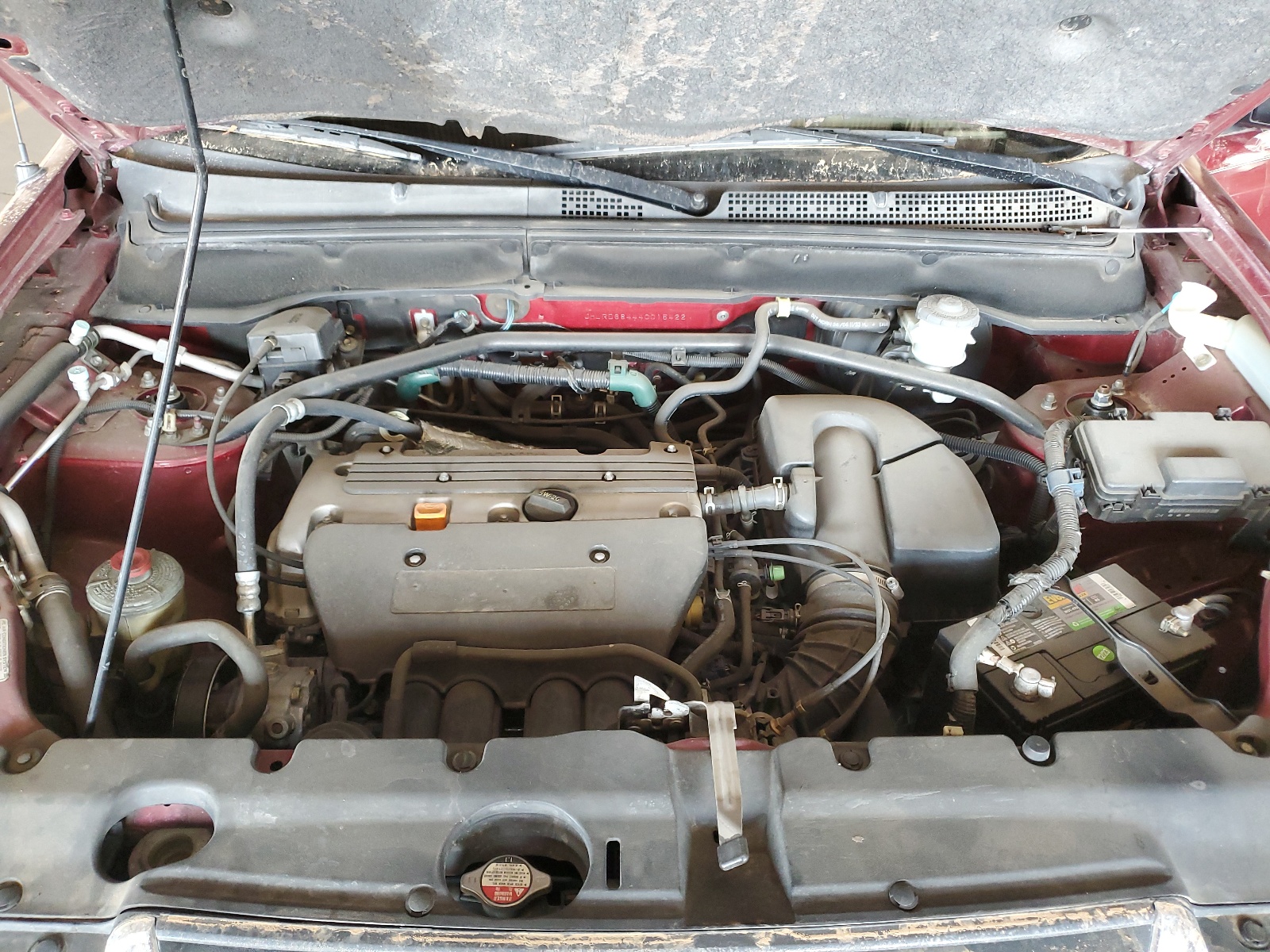 JHLRD68444C015422 2004 Honda Cr-V Lx