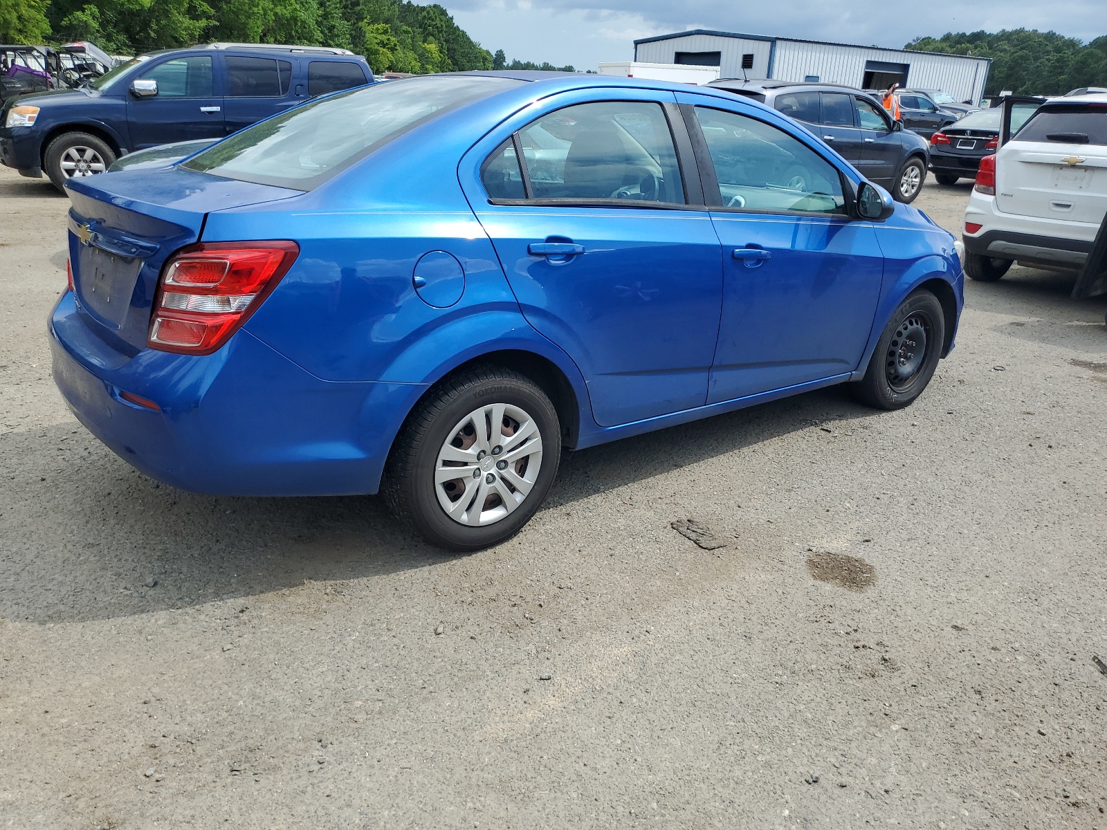 2017 Chevrolet Sonic Ls vin: 1G1JB5SH0H4151190