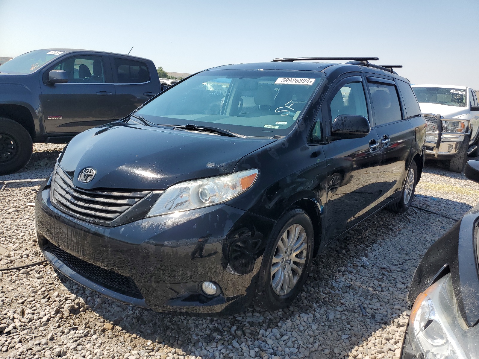 2013 Toyota Sienna Xle vin: 5TDYK3DC3DS366265